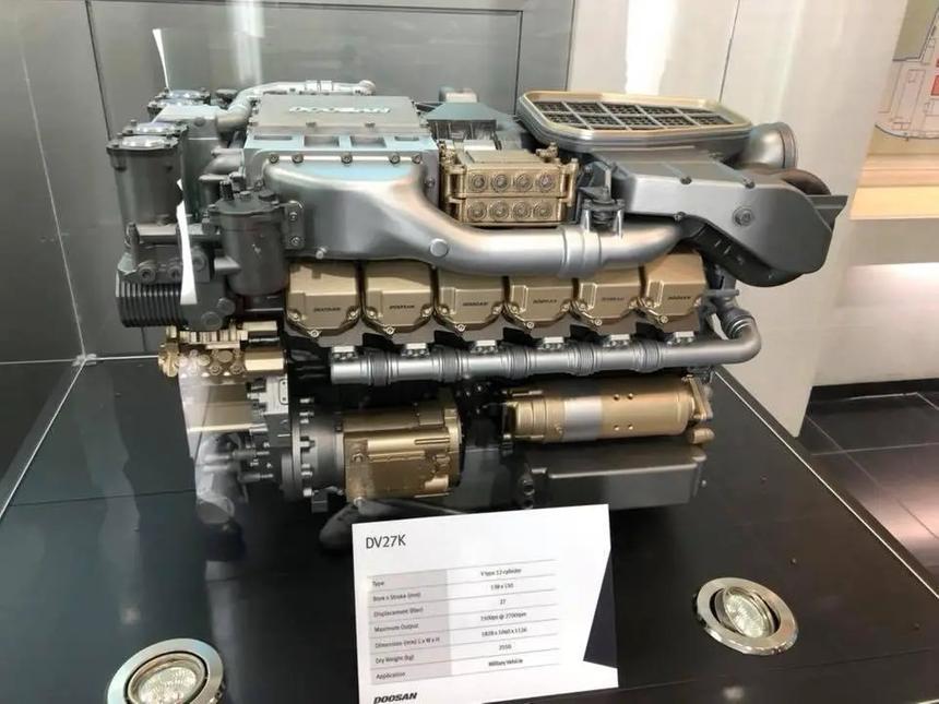 Doosan Infracore DV27K — корейский танковый движок, ставший прототипом турецкого BATU для танка Altay