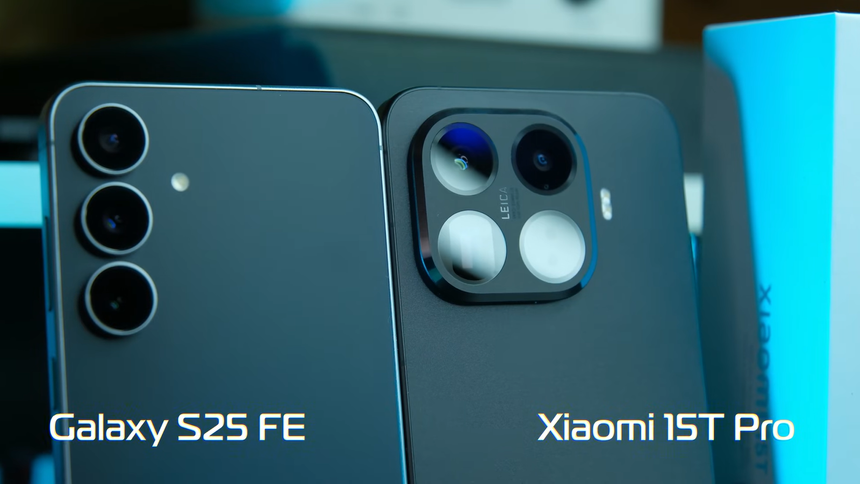 Xiaomi 15T Pro сравнили с Samsung S25 FE