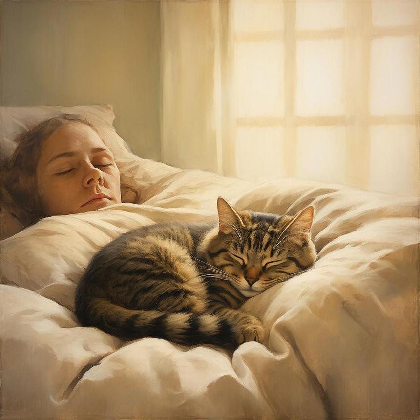 Названы причины, по которым кошки будят хозяев по утрам