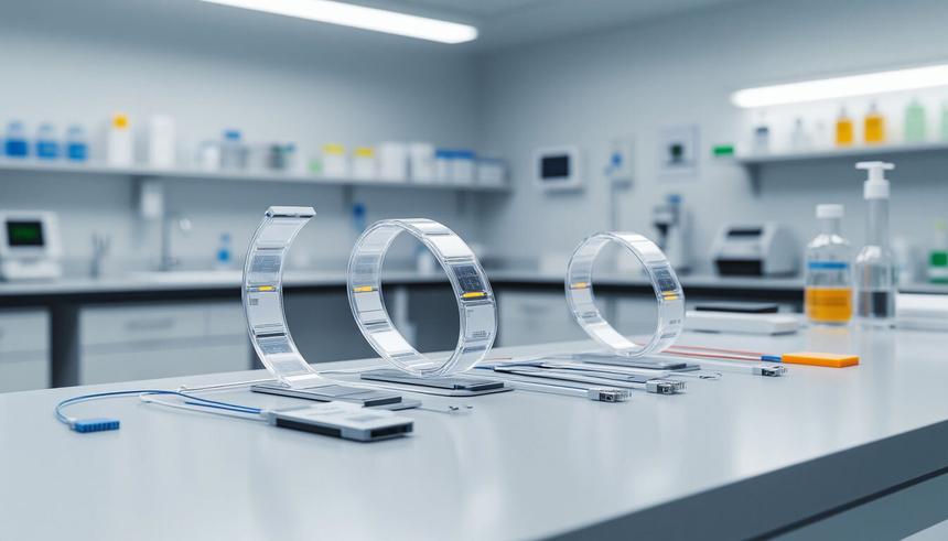 В России создали гибкие сенсоры для одновременного измерения давления и температуры