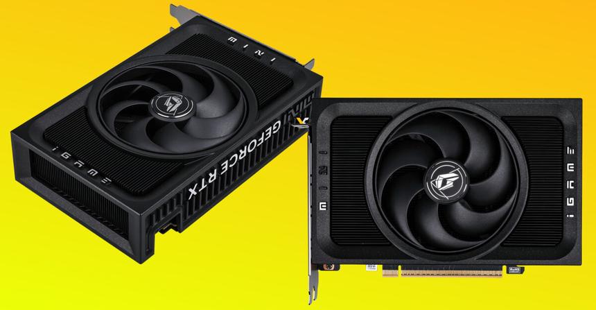 Представлены компактные одновентиляторные RTX 5060 Ti и RTX 5070 от Colorful