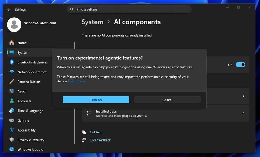 Microsoft: ИИ в Windows 11 будет явно запрашивать право на доступ к файлам пользователя