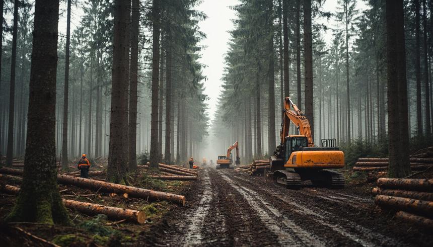 ИИ ускорил поиск нелегальных заготовок древесины в России на 63%