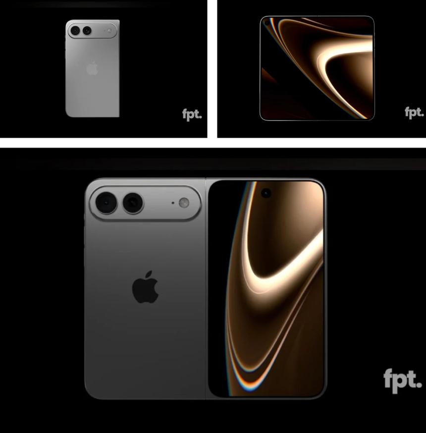 Инсайдер опубликовал первые рендеры складного iPhone