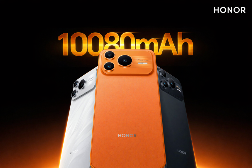 HONOR анонсировала монстра автономности Power 2 с батареей 10 080 мАч и дизайном iPhone 17 Pro Max