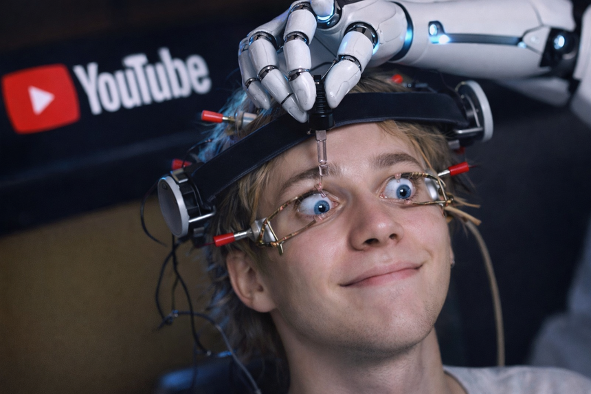 Новые пользователи YouTube столкнулись с тонной ИИ-мусора в рекомендациях