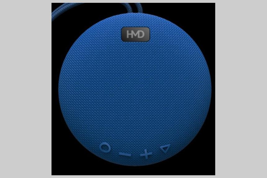 В Сеть слили фото бюджетной Bluetooth-колонки HMD Boom E1 с защитой от воды