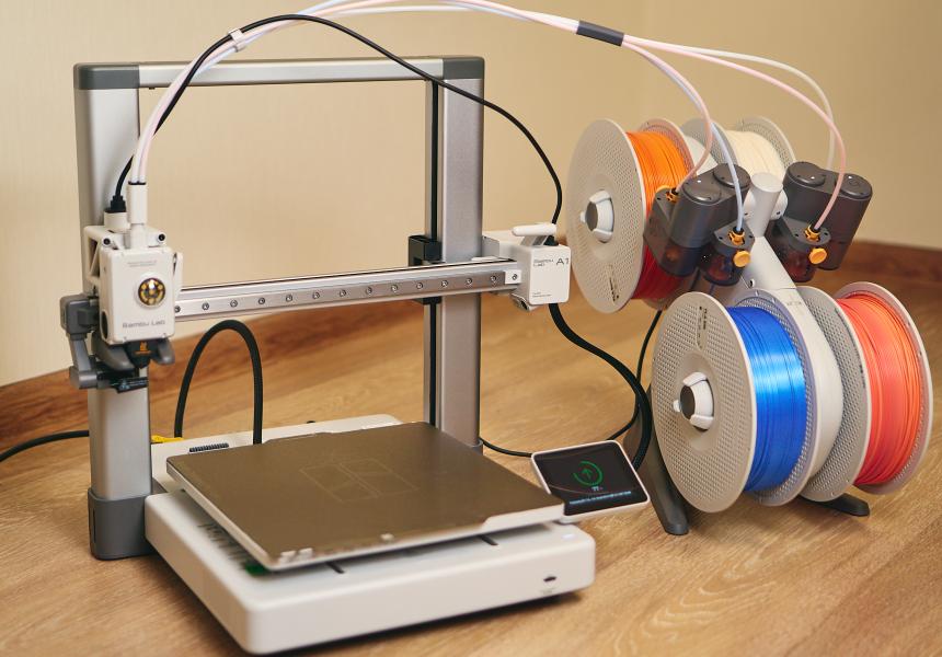 Беспроблемный современный 3D-принтер для дома: Bambu Lab A1 Combo