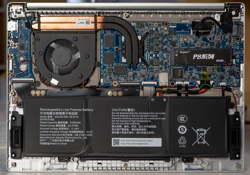 Какой же холодный, быстрый и уравновешенный Ryzen 5 7535HS! Охлаждается легко одним вентилятором с двумя теплотрубками, при этом ещё и быстрее Интелов 12/13 поколений U-версий