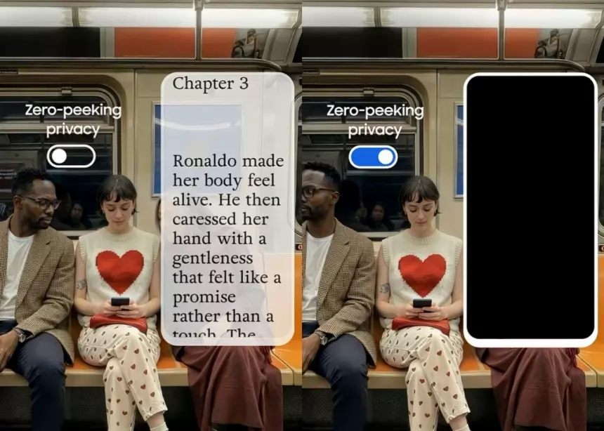 Samsung показала, как работает защита от подсматривания в Galaxy S26 Ultra