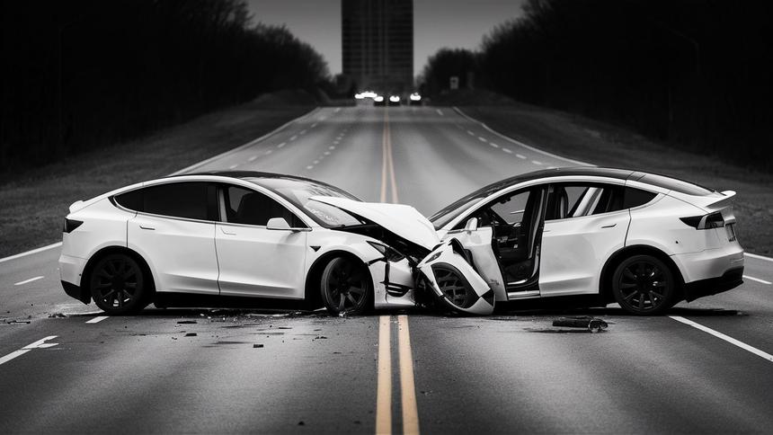 Отчёт: роботакси Tesla попадают в аварии в четыре раза чаще водителей-людей