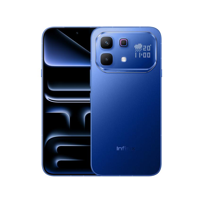 Infinix представила в России три новых смартфона NOTE 60, у одного сзади пиксельный экран