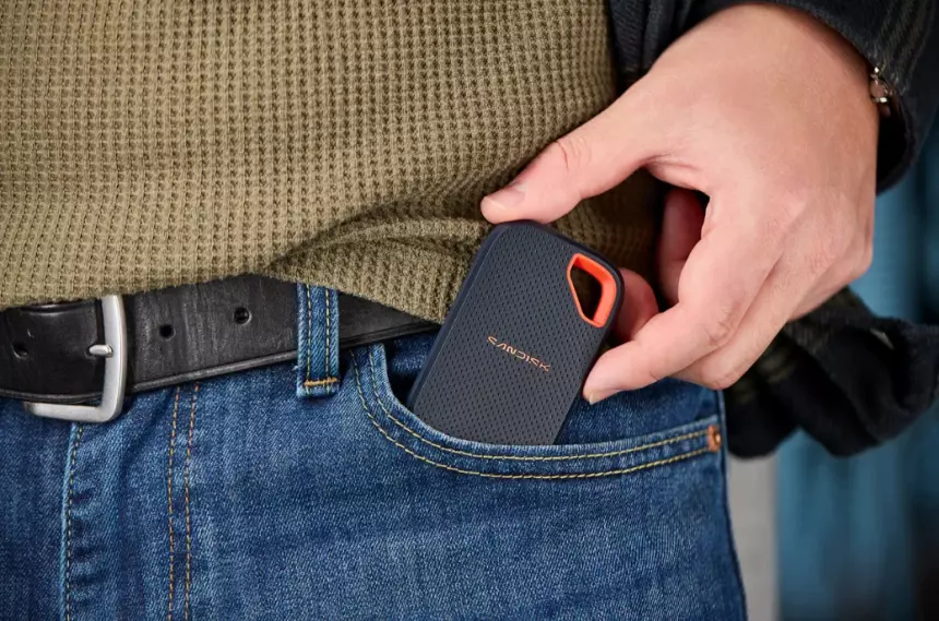 SanDisk выпустила «карманные» SSD: до 8 ТБ и 4000 мегабайт в секунду