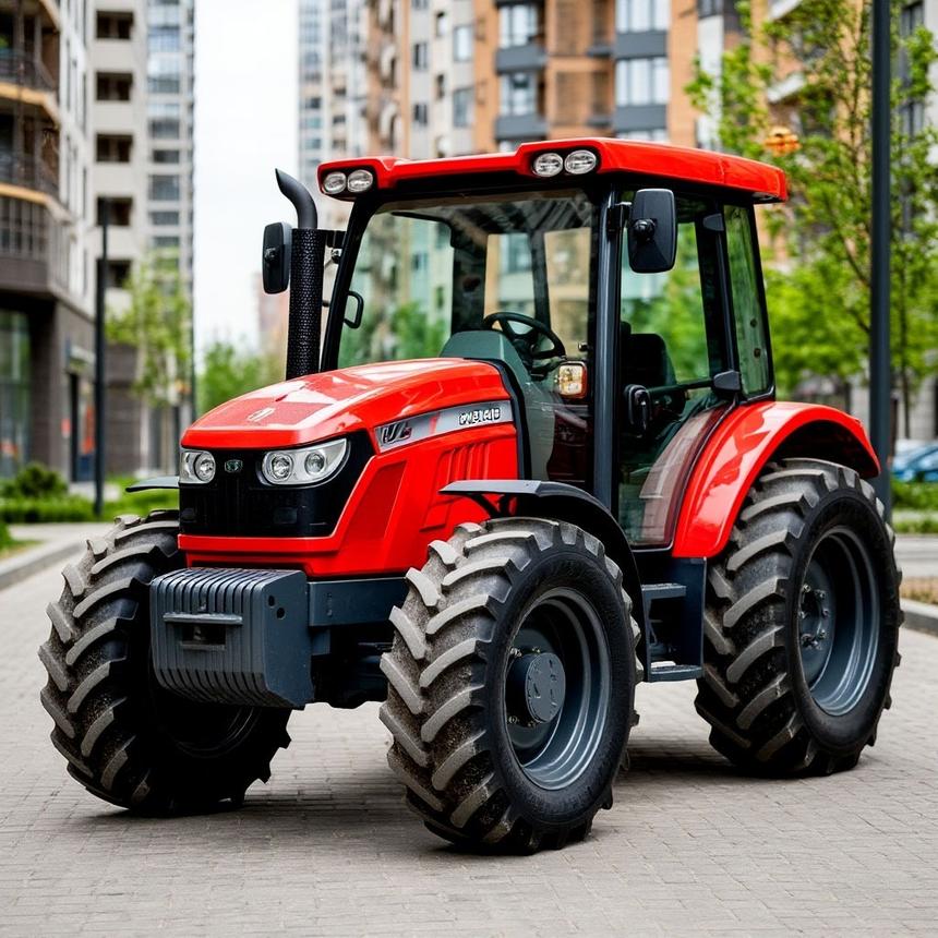 В России создали трактор с дистанционным управлением для уборки улиц