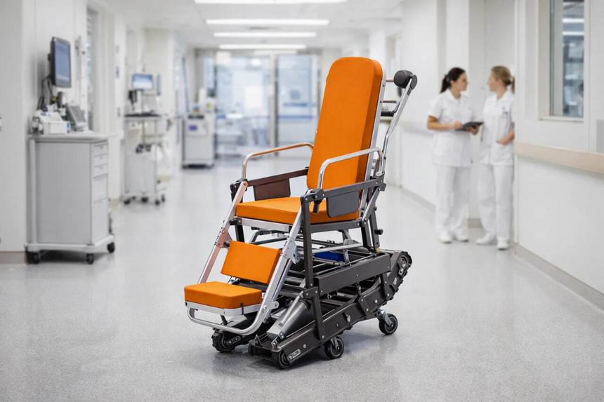 В России создали универсальный подъемник-носилки для маломобильных пациентов