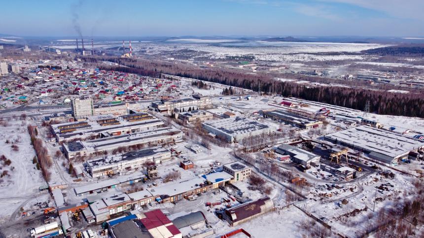 Качканар (Свердловская область), вид на территорию бывшего радиозавода Форманта