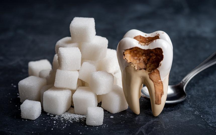 Почему высокий сахар в крови разрушает зубы и как это остановить