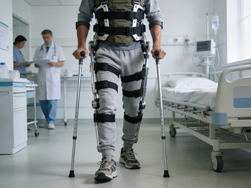 Ходьба силой мысли: как российские экзоскелеты перепрошивают поврежденный спинной мозг