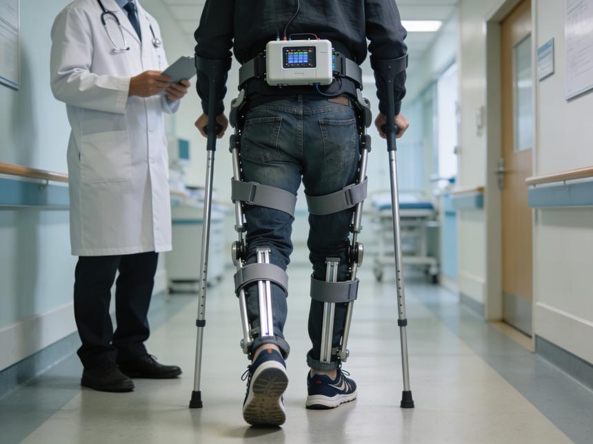Ходьба силой мысли: как российские экзоскелеты перепрошивают поврежденный спинной мозг