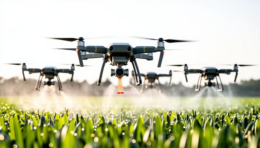 Студенты из Грозного создали модуль для дрона для распыления удобрений