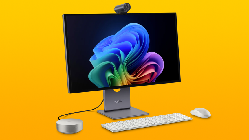 Lenovo выпустила компактный мини-ПК Yoga Mini i в круглом дизайне