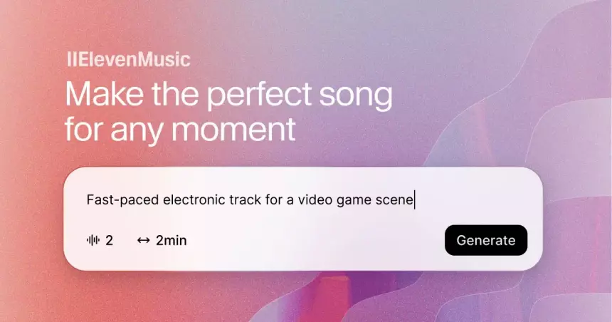На iOS вышел ИИ ElevenLabs для создания музыки — бесплатно до 7 песен в день