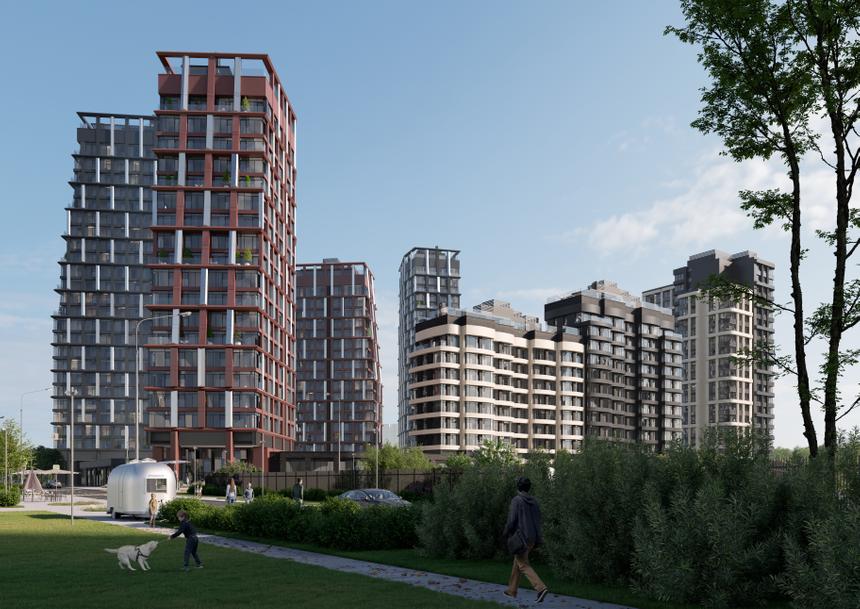 Визуализация четырнадцатого квартала проекта «Остров»