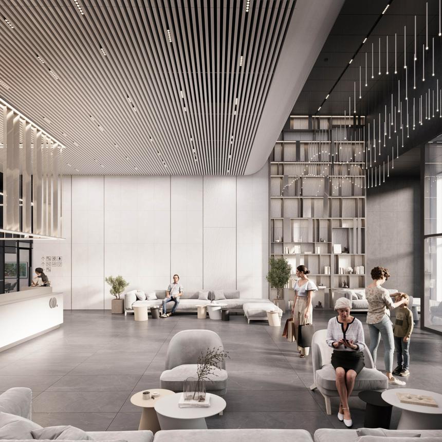 Визуализация доходного дома проекта «Остров»