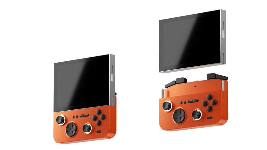 Так выглядит портативная консоль GameMT с отсоединяемым экраном