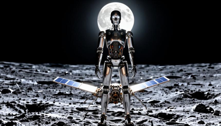В России создадут гибрид лунохода и антропоморфного робота для Луны