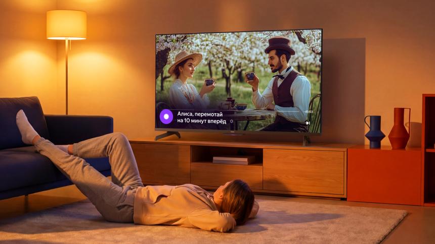 Яндекс выпустил премиальный ИИ-телевизор — ТВ Станция MiniLED