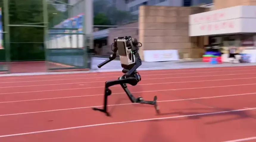 Человекоподобный робот Unitree H1 разогнался до 10 метров в секунду