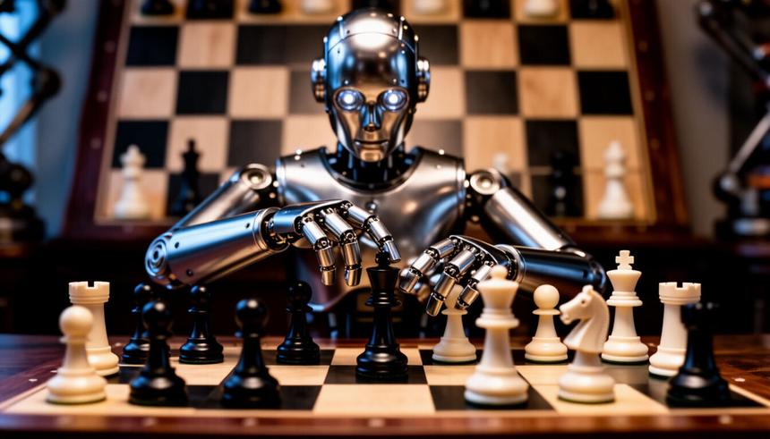 В России создали робота-шахматиста с 3D-камерой и управляемым захватом