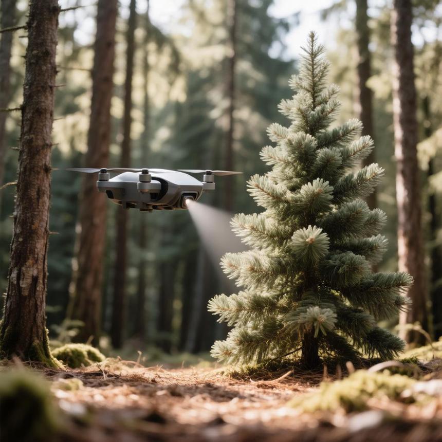Дроны и лидары начали отслеживать жука-вредителя, уничтожающего пихтовые леса
