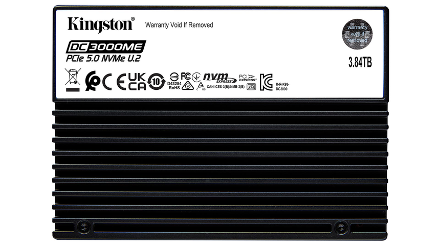 Kingston представила SSD на 30,72 ТБ