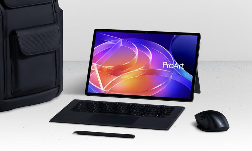 OLED 144 Гц, процессор Snapdragon: Asus выпустила ноутбук-трансформер ProArt PZ14