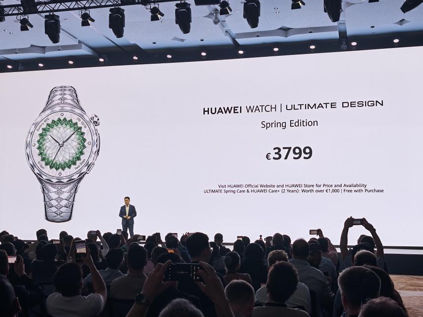 Huawei оценила ультрароскошные часы Watch Ultimate Design Spring Edition в €3799