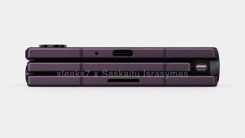 Samsung придумала, как спрятать стилус S Pen в смартфоне-«трикладушке»