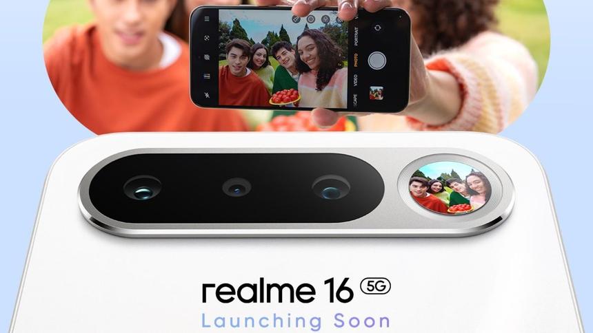 Realme 16 5G с «зеркалом» рядом с камерами вышел в России
