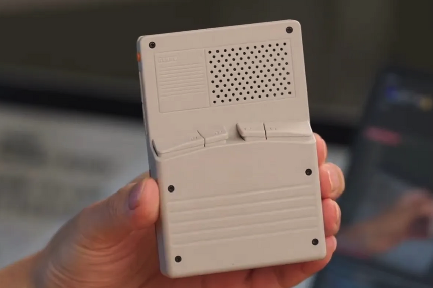 Ayaneo показала портативную игровую консоль Pocket BLOCK, похожу на Game Boy