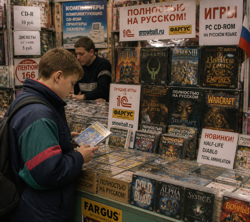 Эпоха пиратских локализаций и реверс-инжиниринга в России