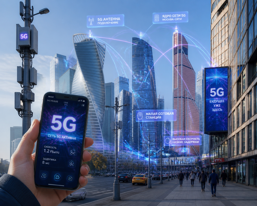 Сети 5G в России могут заработать после принятия решений по их использованию