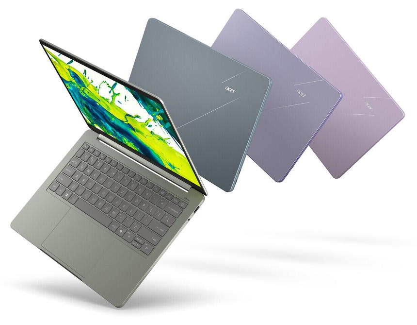 Acer выпустила бюджетный ноутбук Swift Air 14 как ответ MacBook Neo