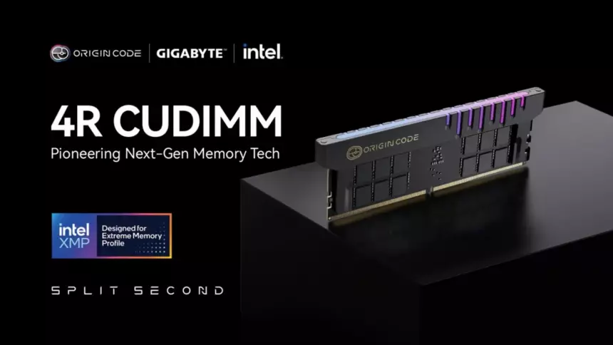 256 ГБ с двух планок, скорость 8000 МГц: Origin Code и GIGABYTE создали DDR5-память