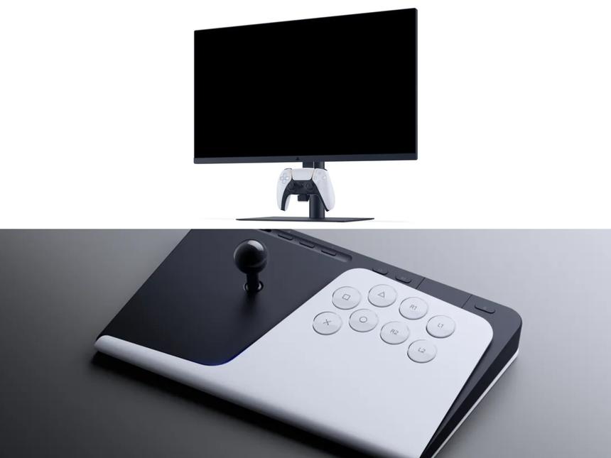 Sony выпустит геймерский монитор и джойстик для файтингов в августе
