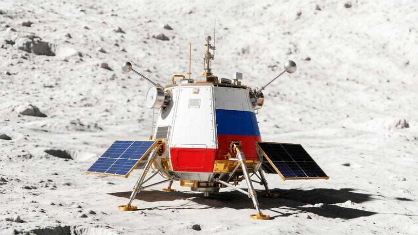 Россия запустит взлётно-посадочный аппарат к Луне в 2035 году