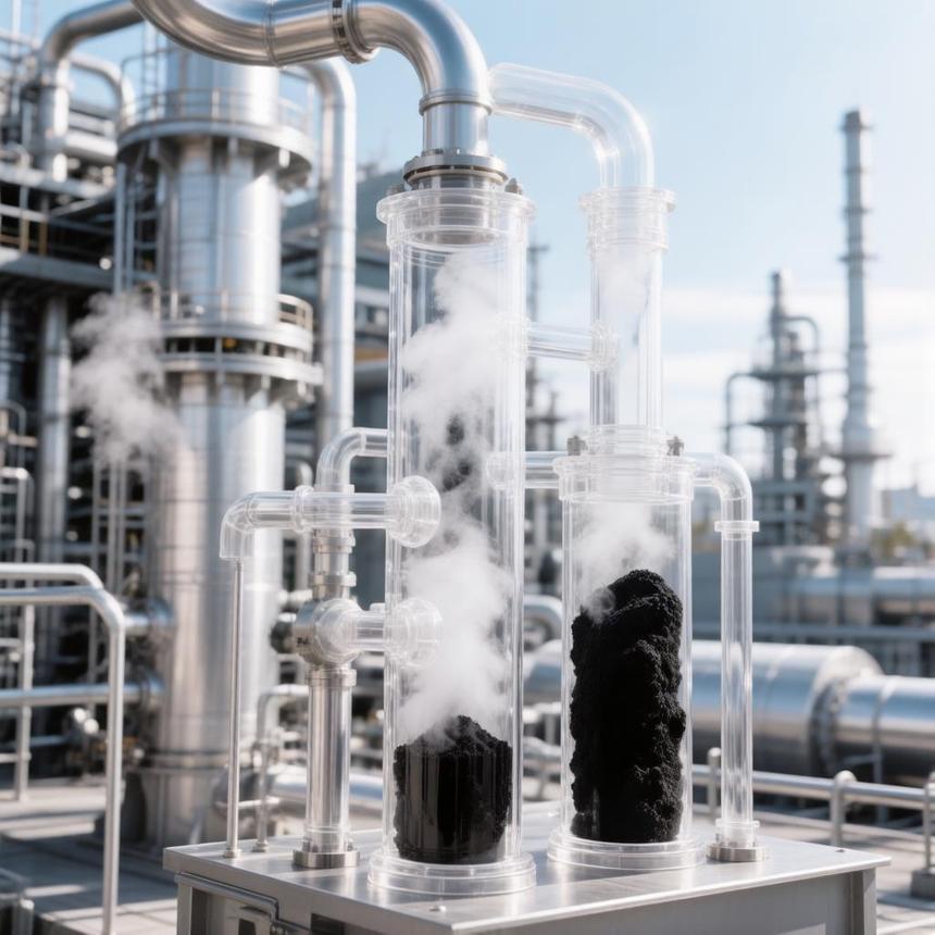 Российские учёные научились перерабатывать нефтяной газ в водород и сажу