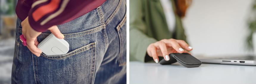 Logitech выпустила складную мышь Mobi Fold
