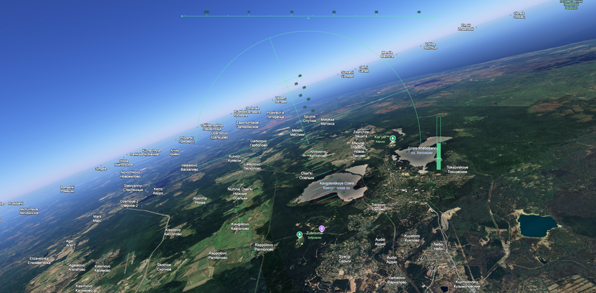 В Google Earth появился «авиасимулятор»