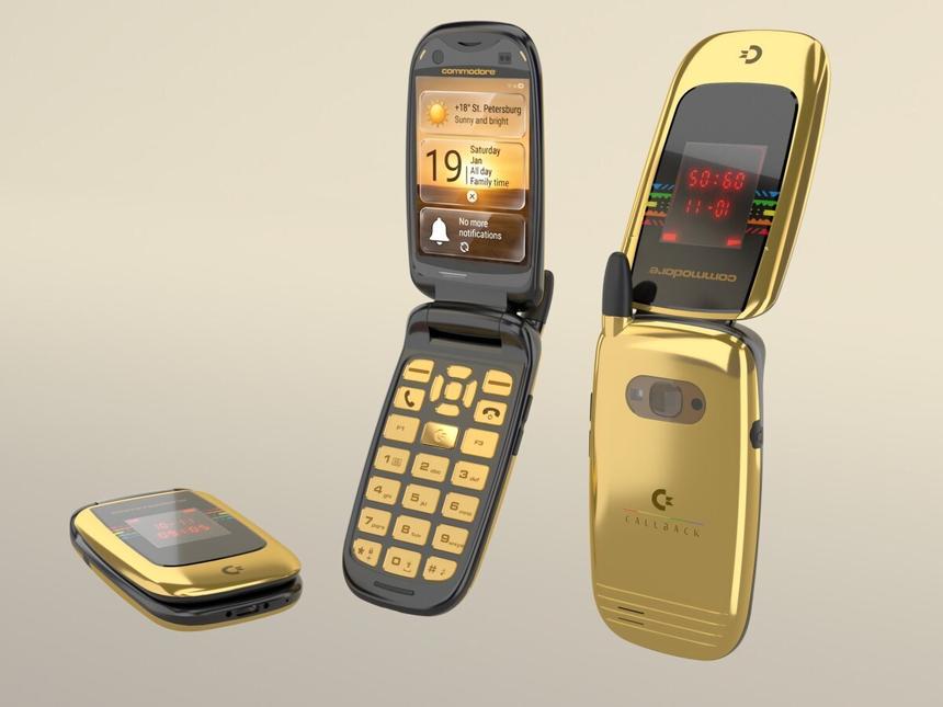 Commodore представила «гибрид» смартфона и телефона Callback 8020